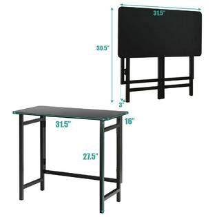 Discover over 918 of our best selection of 1 on. Gymax Folding Table Small Foldable Computer Desk Home ...