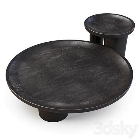 Baxter Calix Coffee Tables Table 3d Model