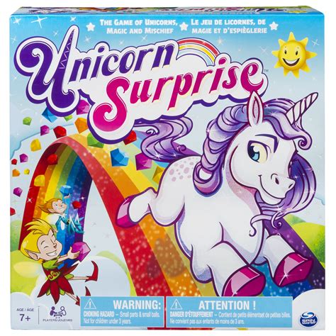 Unicorn Surprise Board Game With An Interactive Magical Unicorn