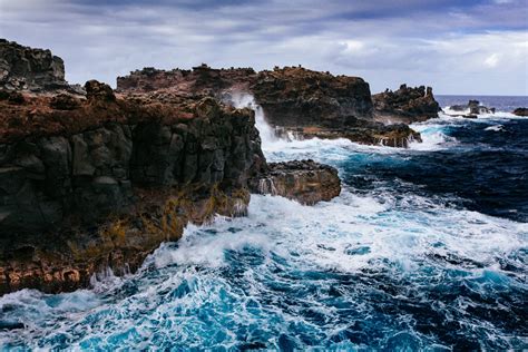 Cliffs And Ocean 5k Retina Ultra Hd Wallpaper Background Image