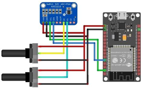 How To Use Ads1115 16 Bit Adc Module With Esp32