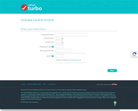 Check spelling or type a new query. Turbo Prepaid Card Login | Tax Refund Prepaid Visa Card | TurboTax Intuit