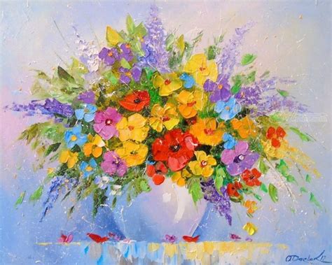 Flower Painting Artist Names Best Flower Site