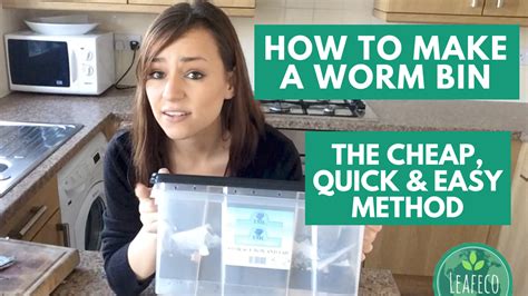 How To Make A Worm Compost Bin The Easy Cheap And Quick