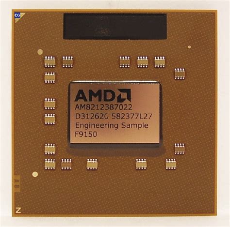 Amd K8 Mobile Athlon 64 Cpu Sammlung Cpu Galeriede