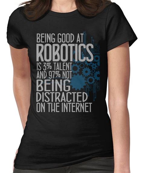 Robotics Shirt Engineering First Frc Vex Fitted T Shirt By Picksplace