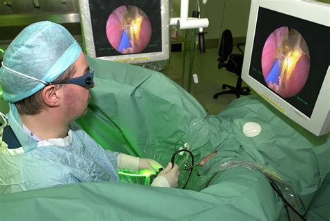Endoscopic Prostate Surgery Photograph By Mr Gordon Muir Tony Mcconnell Science Photo Library