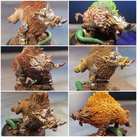 Farrow Razor Boars : r/minipainting