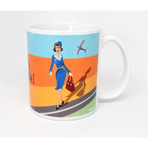 come fly with me coffee mug planewear