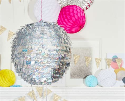 Make Your Own Quick And Easy Diy Disco Ball For New Years Eve How