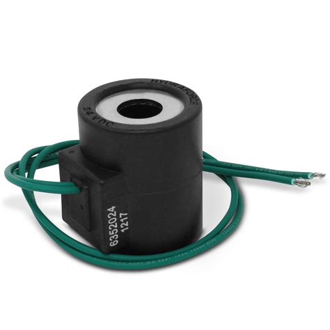 HydraForce 6352024 Solenoid Valve Coil, Wire Leads, 24v DC, 10 Series