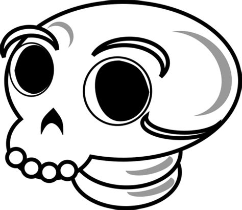 Abstract Skull Image Public Domain Vectors
