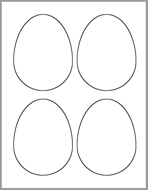 Printable easter cards by canva. 4.5 inch Easter Eggs Template-Printable Easter Eggs-Easter | Etsy
