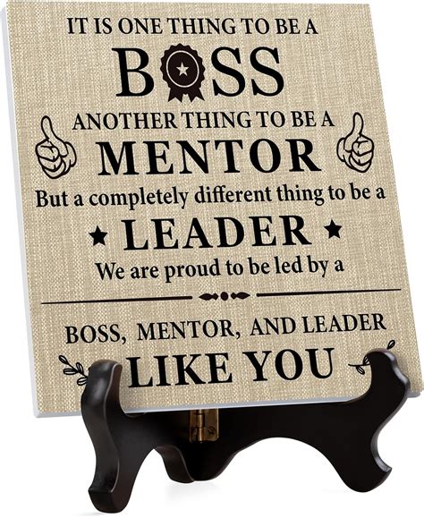 Amazon Com Boss Gifts For Women Office Desk Decorations Plaque Sign