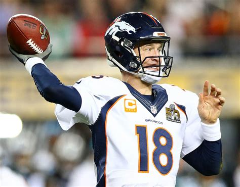 Peyton Manning Super Bowl 50 In Pictures Pictures Pics Express