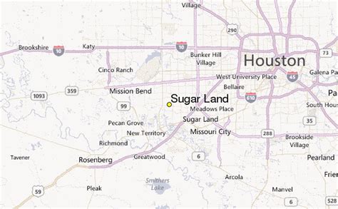 Sugar Land Zip Code Map Map