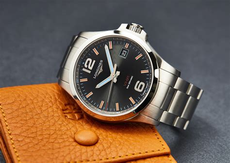 The Longines Conquest Vhp Collection Now Comes On A Leather Strap