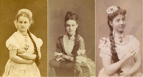 35 Lovely Photos Of Braided Hair Girls In The Victorian Era Vintage