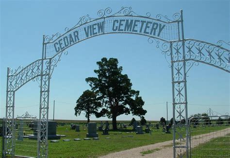 Cedar View Cemetery In Doniphan Nebraska Find A Grave Cemetery