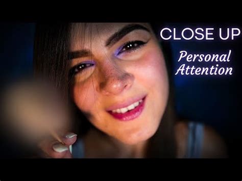 Asmr Personal Attention With Up Close Mouth Sounds And Kisses Brushing