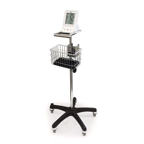 Bios Diagnostics Rolling Stand With Basket For Clinical Professional