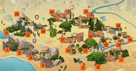 Kyriats Sims 4 World Once Upon A Time Stone Age Overview
