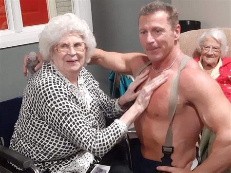 Pensioner ‘loved Every Second Of Strippers Visit To Her Care Home