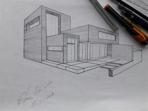 Detalle 86 Imagen Dibujos De Casas Arquitectura A Lapiz