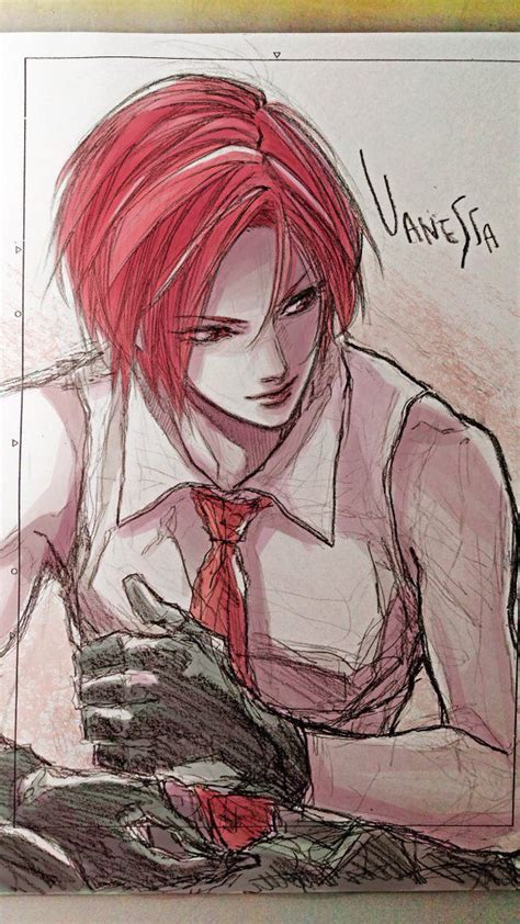 More Vanessa Kof イラスト 写生 キャラクター 絵