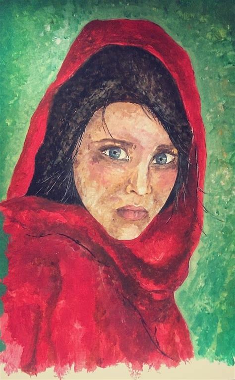 Portrait Of Sharbat Gula Nationalgeographic War Afghangirl