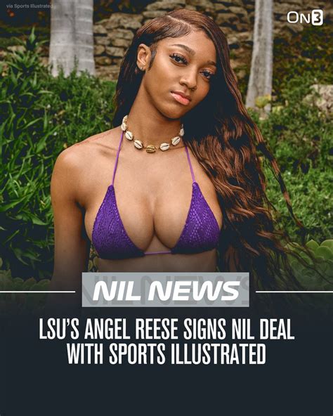 On Nil On Twitter Lsu S Angel Reese Has Signed An Nil Deal To Join This Year S Si Swimsuit
