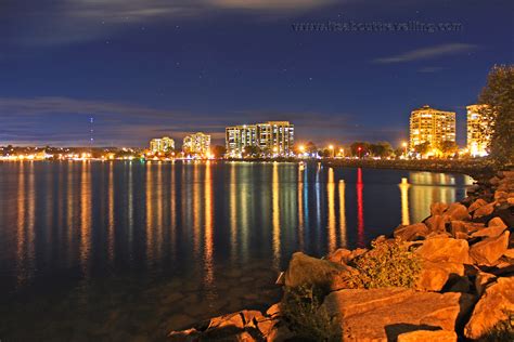Barrie Ontario Waterfront Long Exposure Night Images