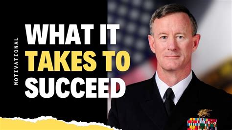 Life Lessons From A Four Star Navy Seal Admiral Mcravens Mit