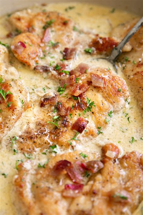 Creamy Bacon Chicken The Forked Spoon