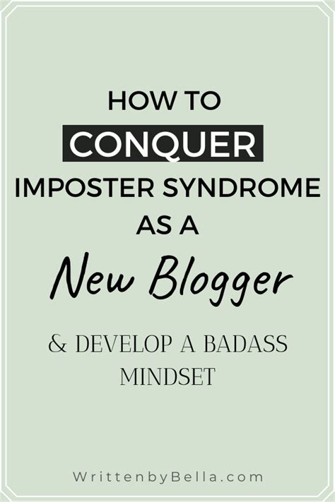 How To Beat Imposter Syndrome As A New Blogger Artofit