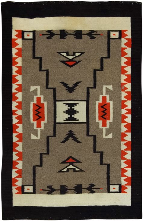 Vintage Native American Navajo Rug U 2271 Lavender Oriental Carpets