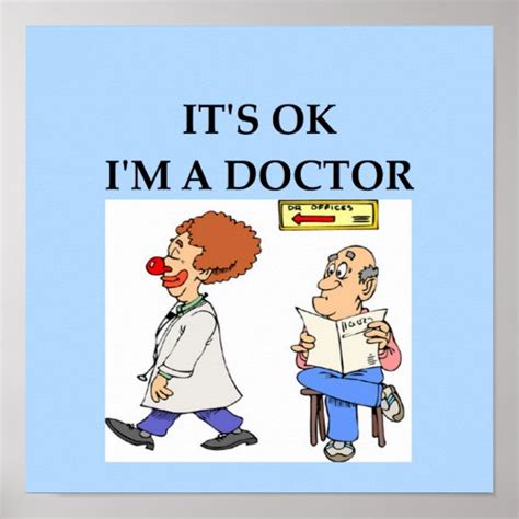 Funny Doctor Joke Poster
