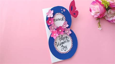 How To Make International Womens Day Card Handmade Easy Card