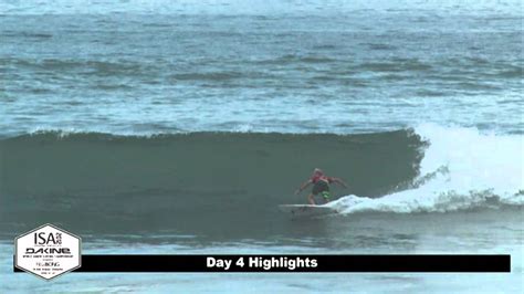 Dakine Isa World Junior Surfing Championship Top Waves Day 4 Youtube