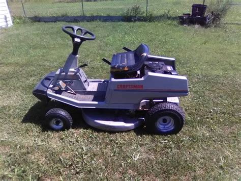 Craftsman 30 Inch Riding Mower For Sale At Craftsman Riding Mower