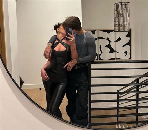 Jaden Hossler And Stassie Karanikolaou Share A Kiss As They Go