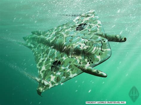 Manta Ray Unmanned Underwater Vehicle Create The Future Design Contest