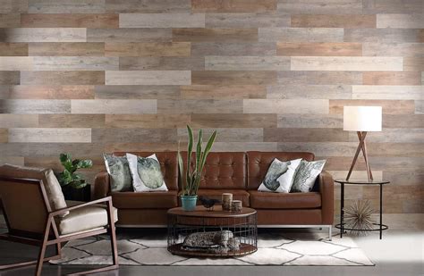 Salvaged Pallet Wood Peel And Stick Wood Wall Planks 3d
