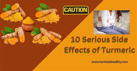 Serious Side Effects Of Turmeric Risks You Should Be Aware Of