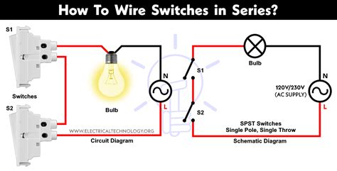 How To Wire Lights In Series From A Switch Image To U