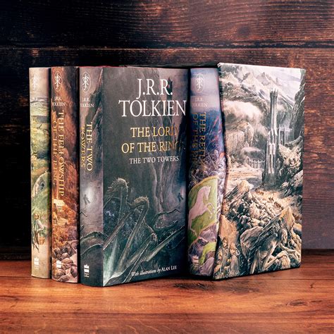 The Hobbit The Lord Of The Rings Boxed Set The Illustrated Editions