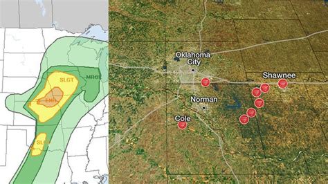 How The Oklahoma Tornadoes Were Spawned In An Uncertain Forecast Weather Underground