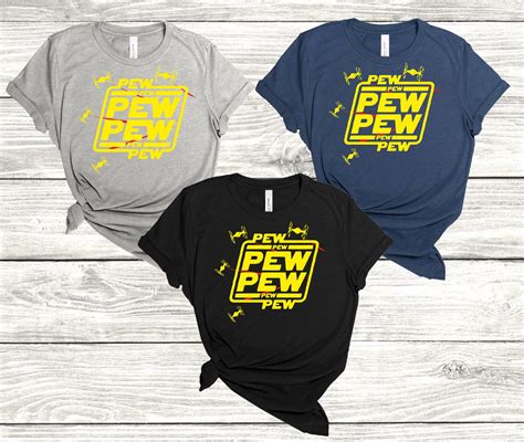 Pew Pew Shirt Pew Pew T T Shirt Pew Pew With Drone Shirt Etsy Uk