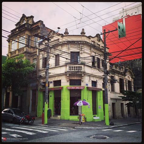 Old Houses At Alameda Nothmann And Vitorino Carmilo Street Sao Paulo
