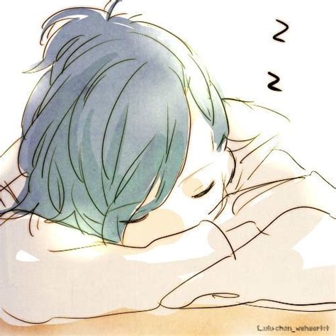 Sleeping Anime Boy Drawing Zerodead Wallpaper